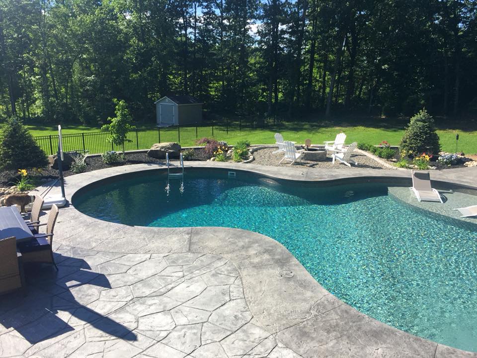 Pool Stamped Concrete Services